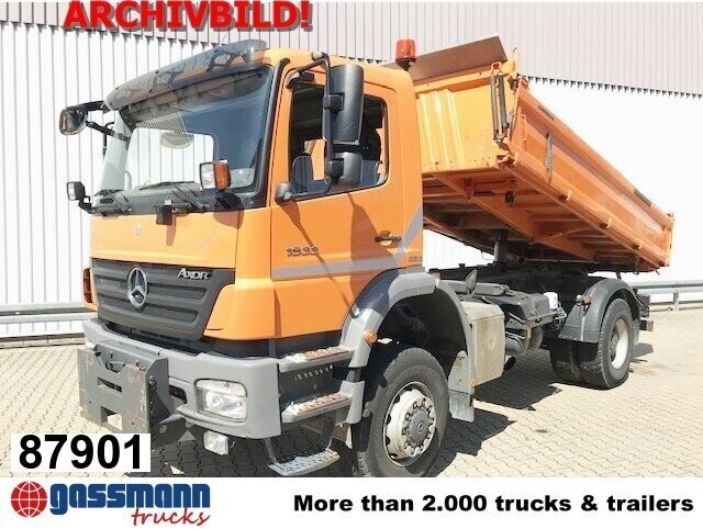Mercedes Benz Axor 1833 AK 4x4, Winterdienstausstattung 