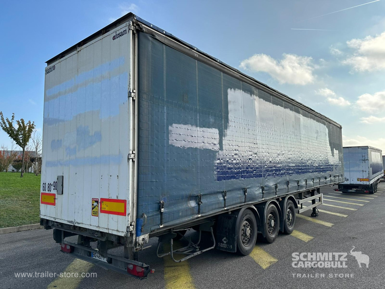 SAMRO Semitrailer Curtainsider Standard 