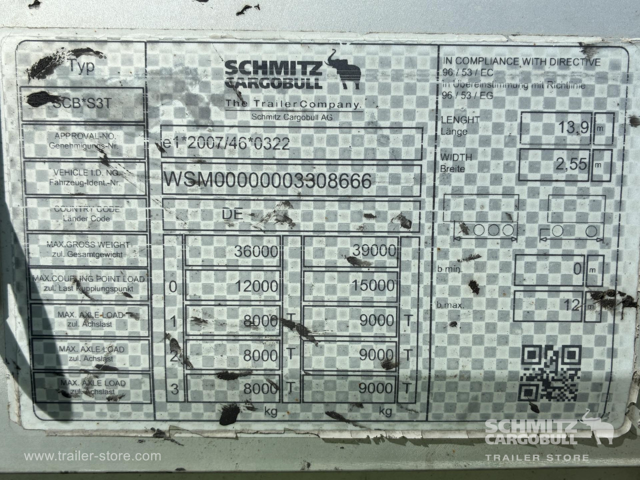 Schmitz Cargobull Curtainsider Standard 