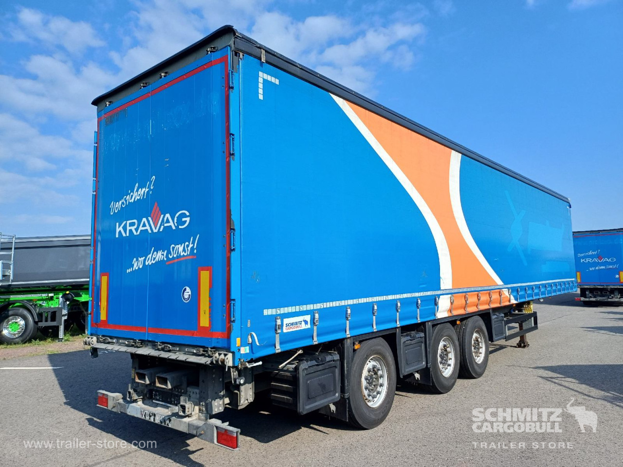 Schmitz Cargobull Curtainsider Standard Staplerhalterung 