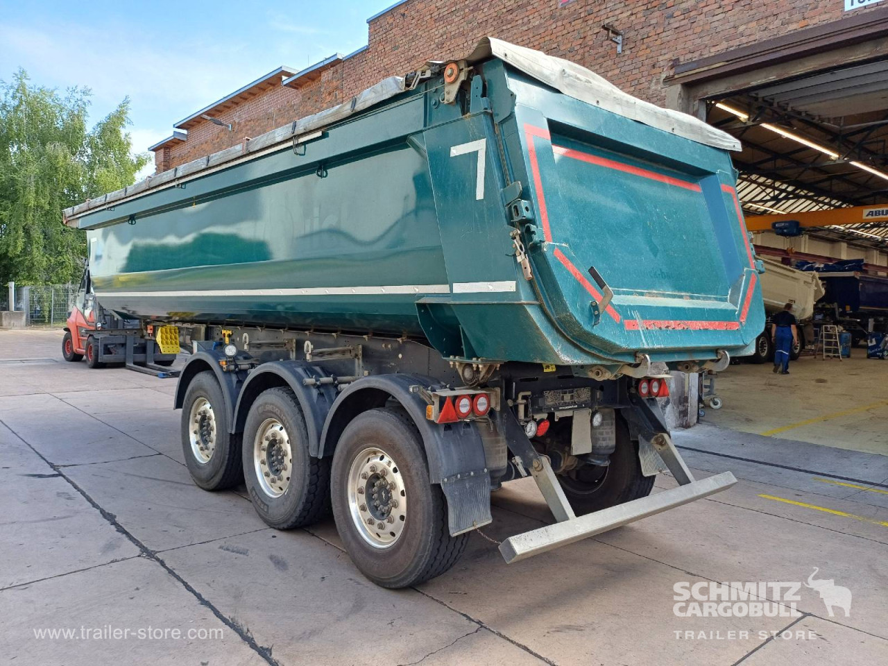 Schmitz Cargobull Kipper Stahlrundmulde 24m³ 
