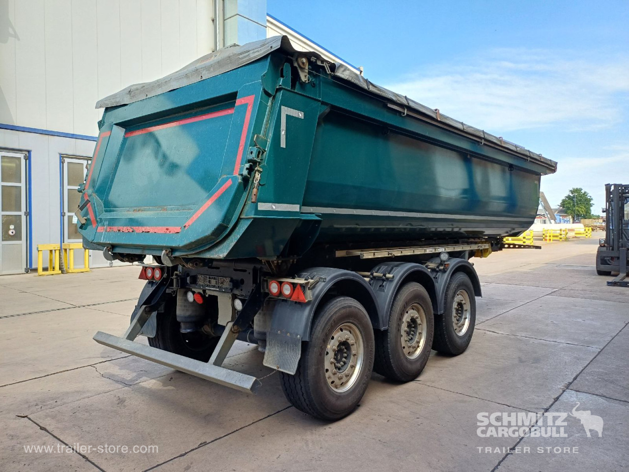 Schmitz Cargobull Kipper Stahlrundmulde 24m³ 