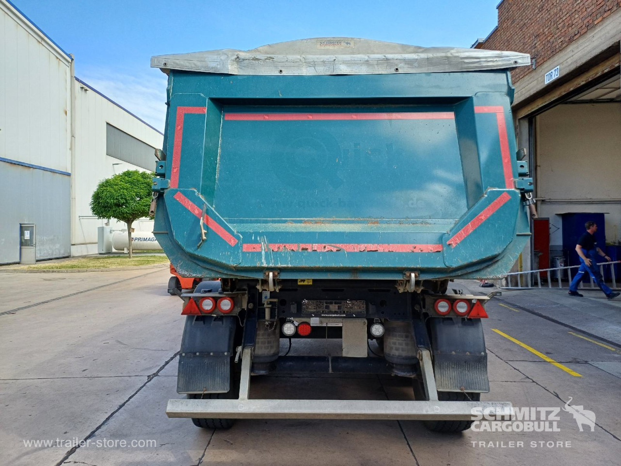 Schmitz Cargobull Kipper Stahlrundmulde 24m³ 