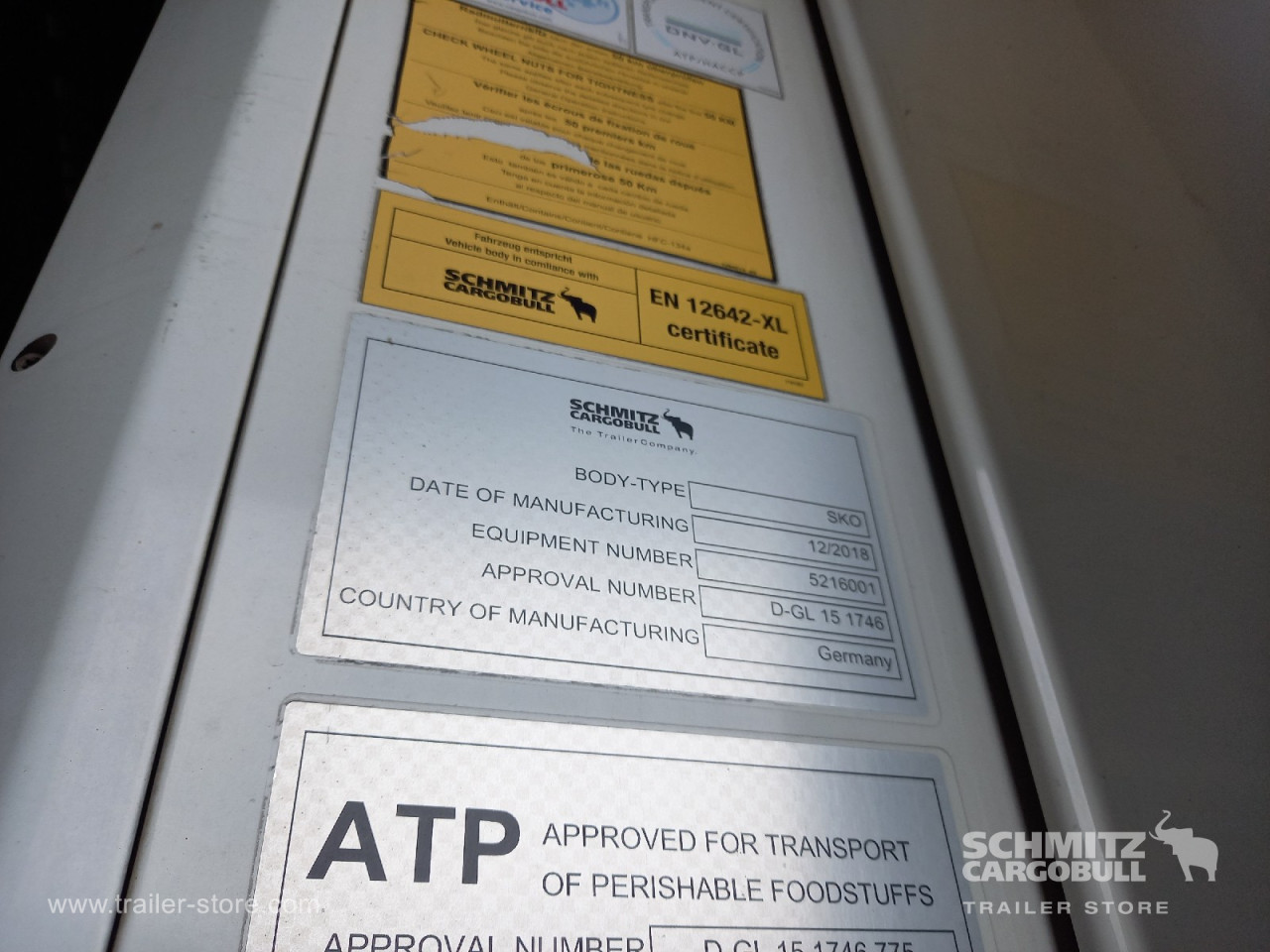 Schmitz Cargobull Tiefkühler Standard Doppelstock 