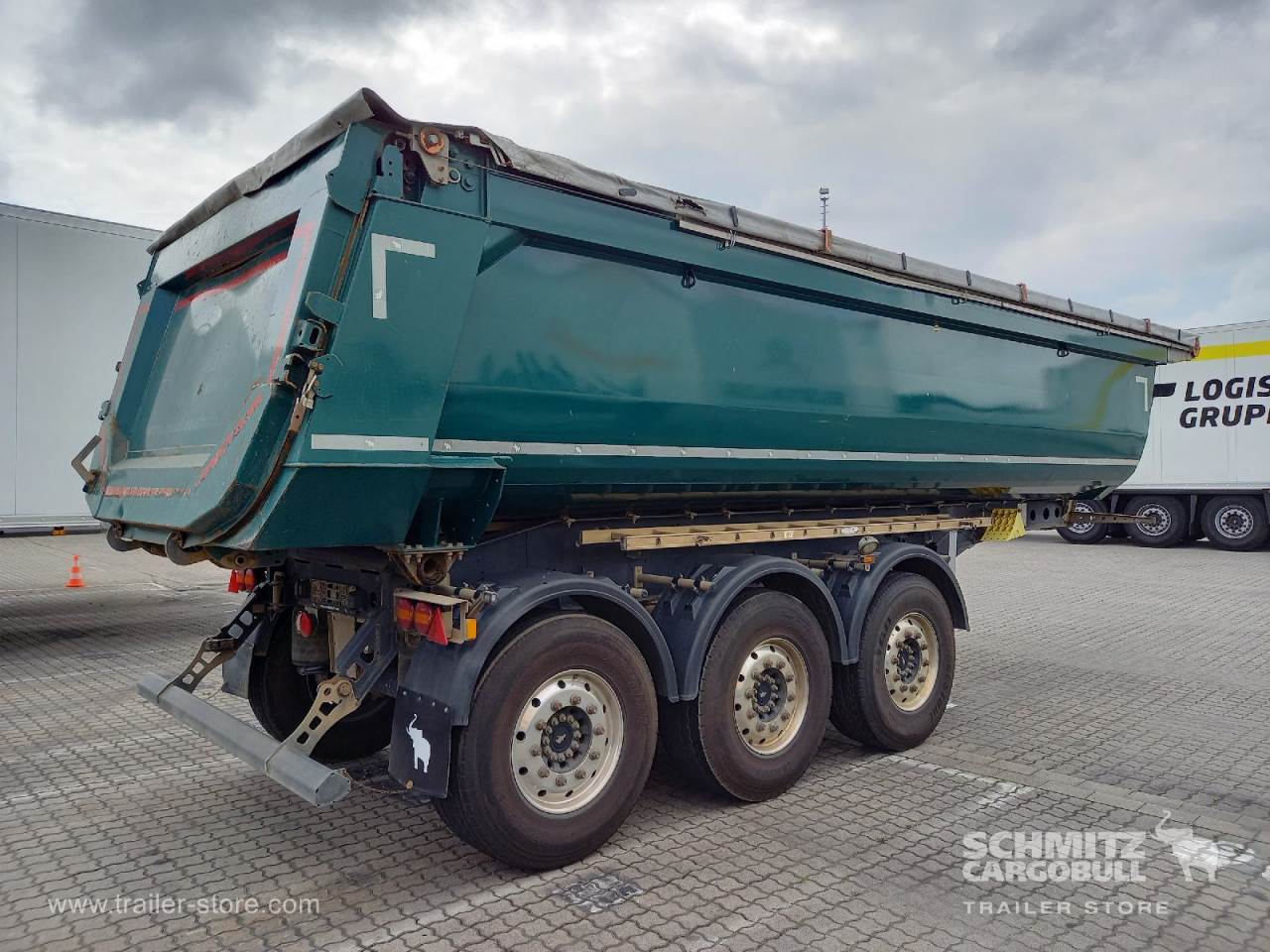 Schmitz Cargobull Kipper Stahlrundmulde 25m³ 