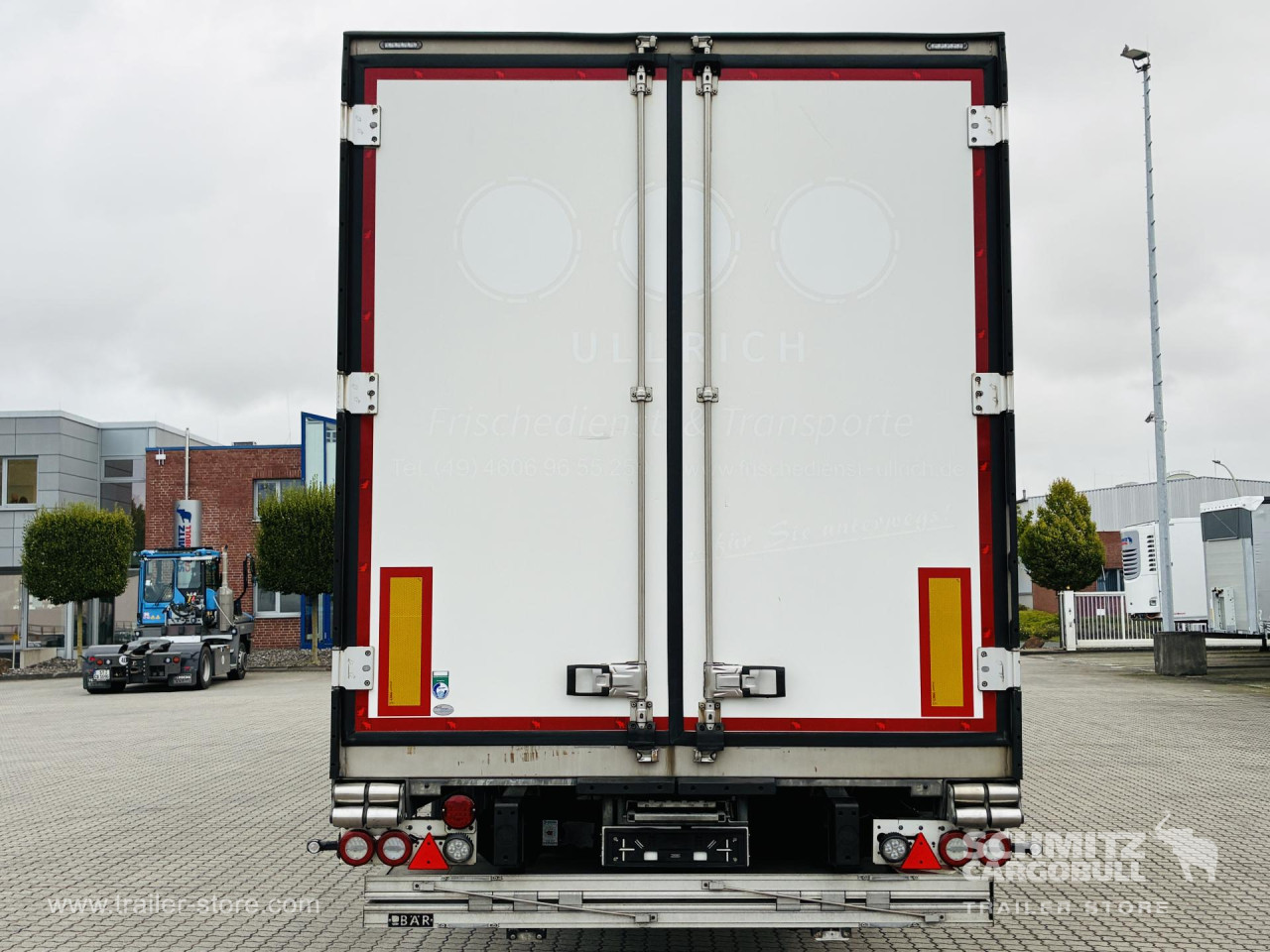 Schmitz Cargobull Tiefkühler Multitemp Doppelstock Trennwand Ladebordwand 