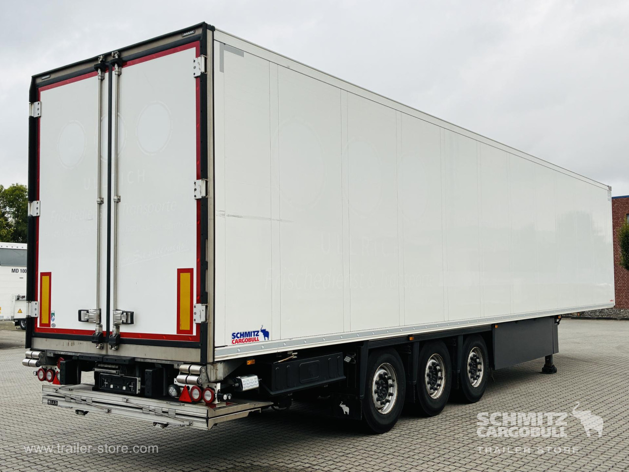 Schmitz Cargobull Tiefkühler Multitemp Doppelstock Trennwand Ladebordwand 