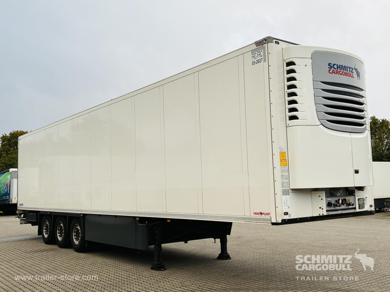 Schmitz Cargobull Tiefkühler Multitemp Doppelstock Trennwand Ladebordwand 
