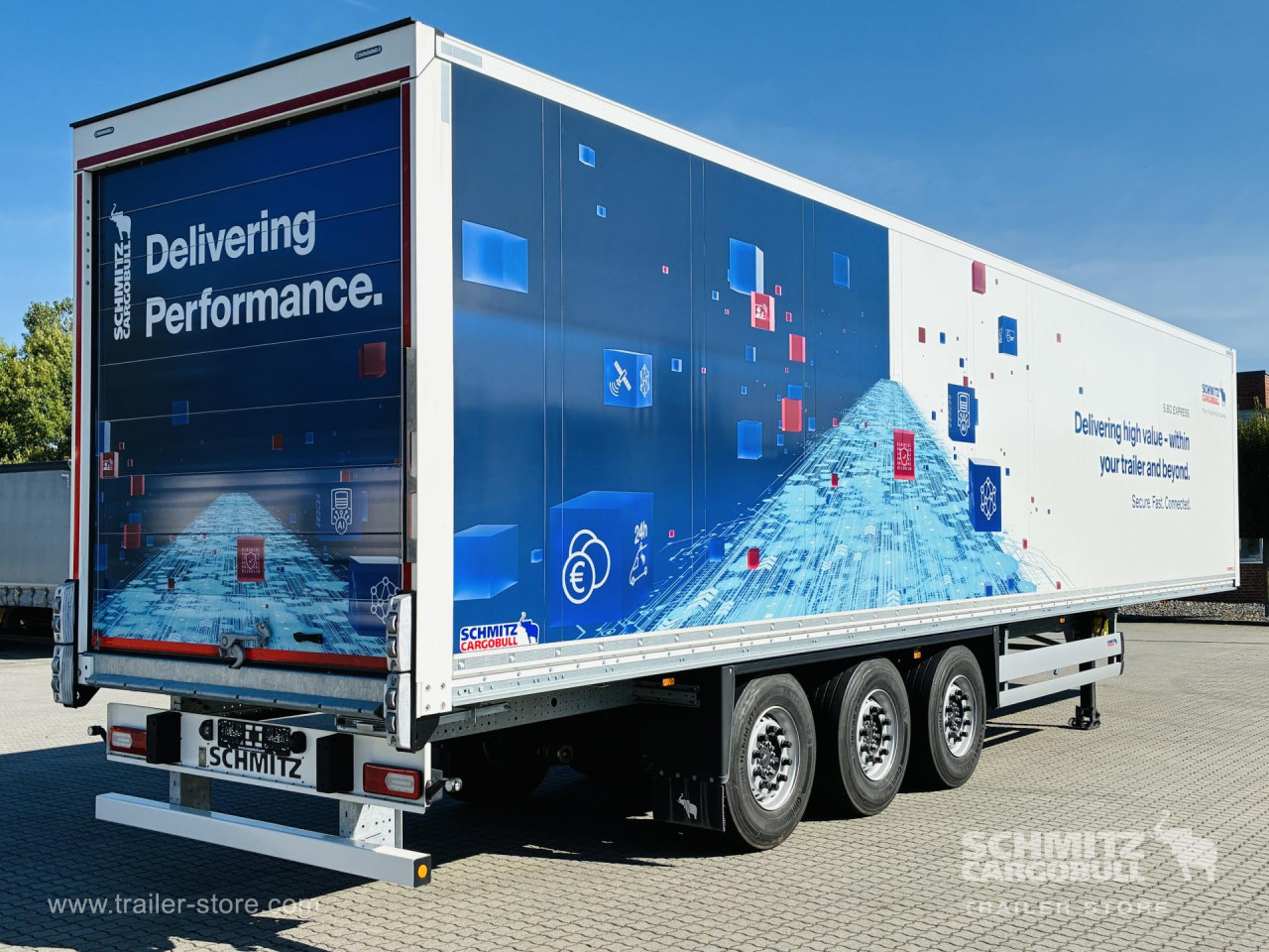 Schmitz Cargobull Trockenfrachtkoffer Standard Doppelstock Rolltor 