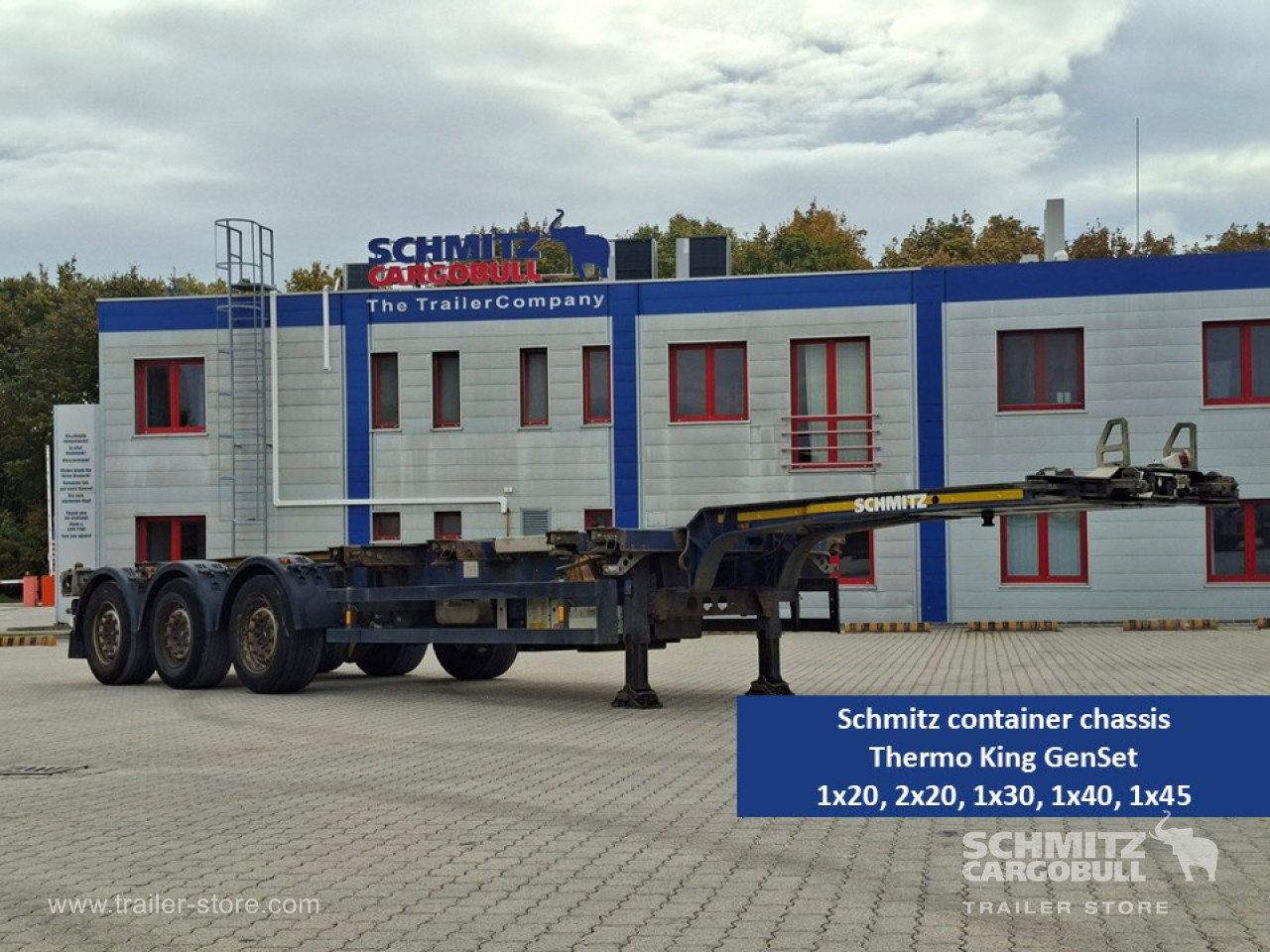 Schmitz Cargobull Containerchassis Standard 