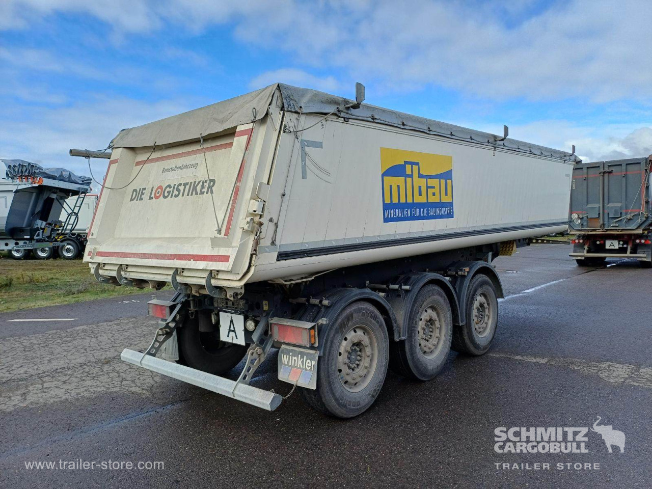 Schmitz Cargobull Kipper Alukastenmulde 24m³ 