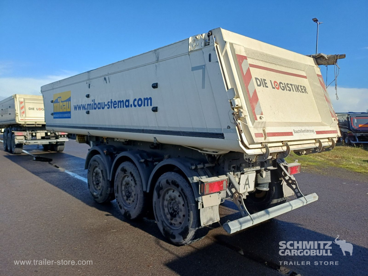 Schmitz Cargobull Kipper Alukastenmulde 24m³ 