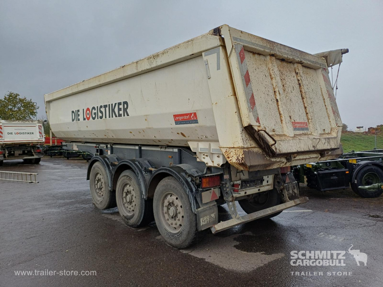 LANGENDORF Kipper Stahlrundmulde 24m³ 