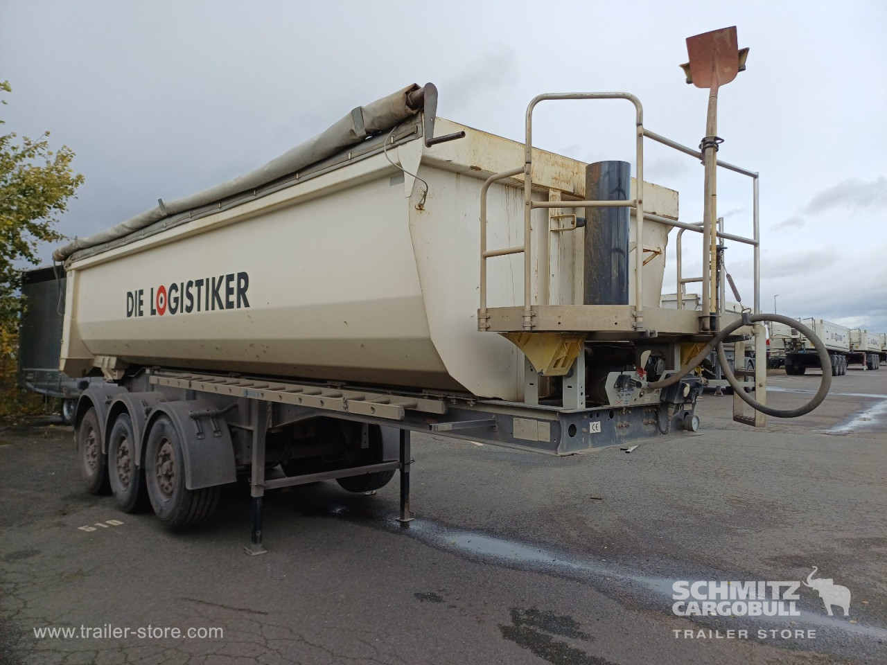 LANGENDORF Kipper Stahlrundmulde 24m³ 