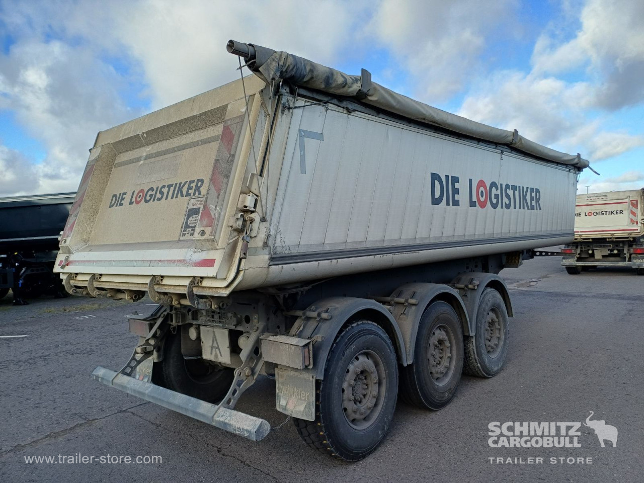 Schmitz Cargobull Kipper Alukastenmulde 24m³ 