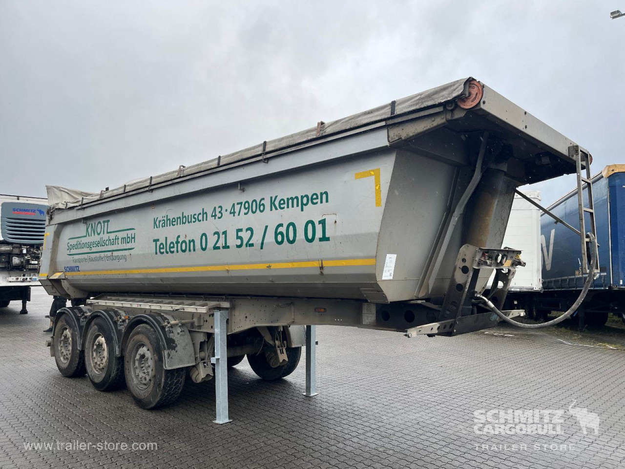 Schmitz Cargobull Kipper Stahlrundmulde 25m³ 