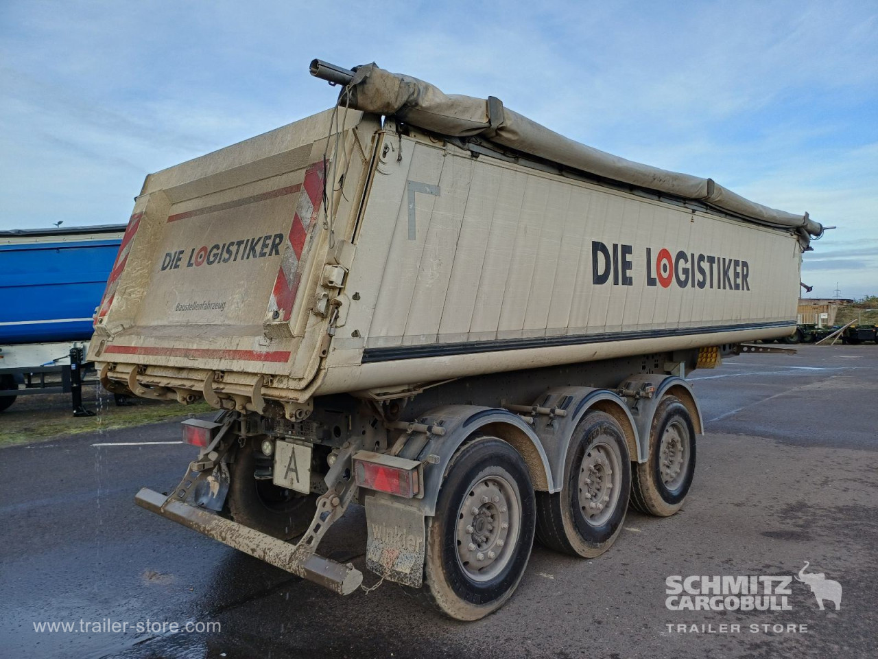 Schmitz Cargobull Kipper Alukastenmulde 24m³ 