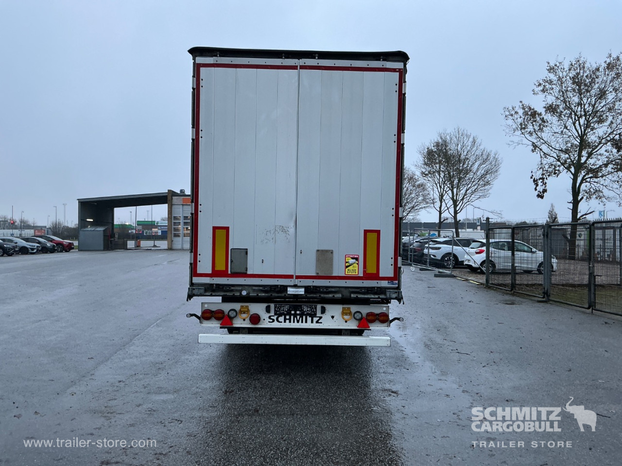 Schmitz Cargobull Curtainsider Standard , Folding wall right 