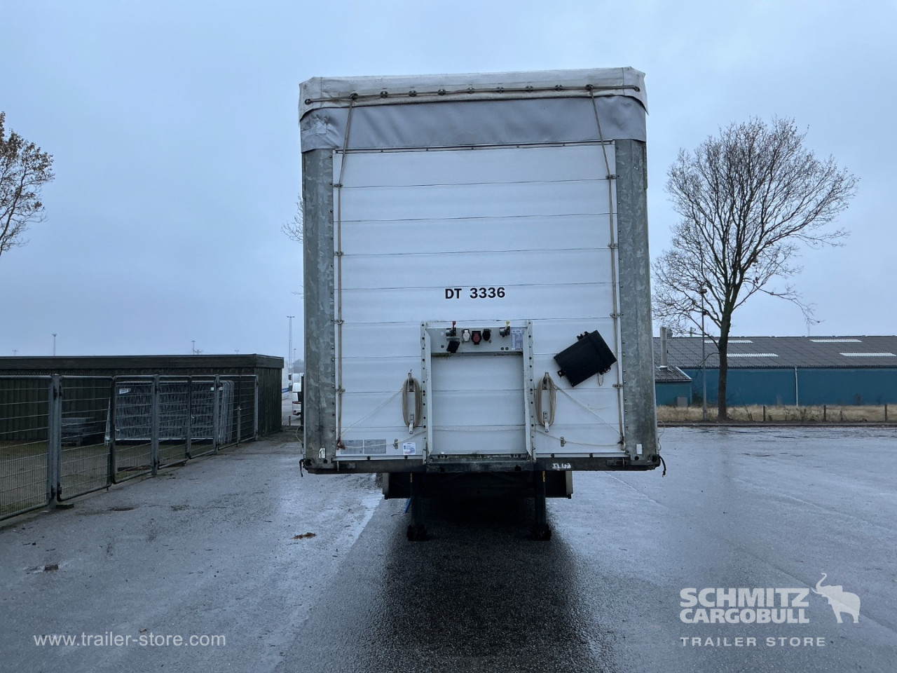 Schmitz Cargobull Curtainsider Standard , Folding wall right 