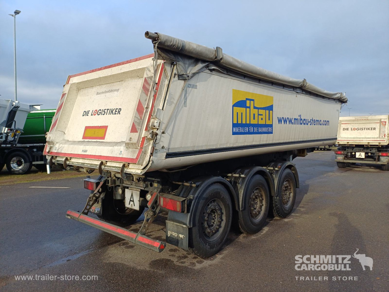 Schmitz Cargobull Kipper Alukastenmulde 24m³ 