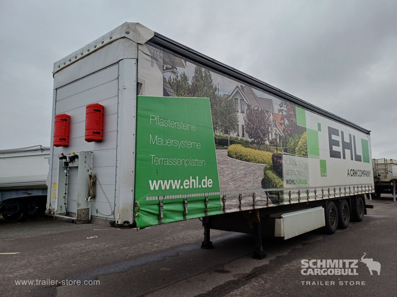 Schmitz Cargobull Curtainsider Standard Staplerhalterung 