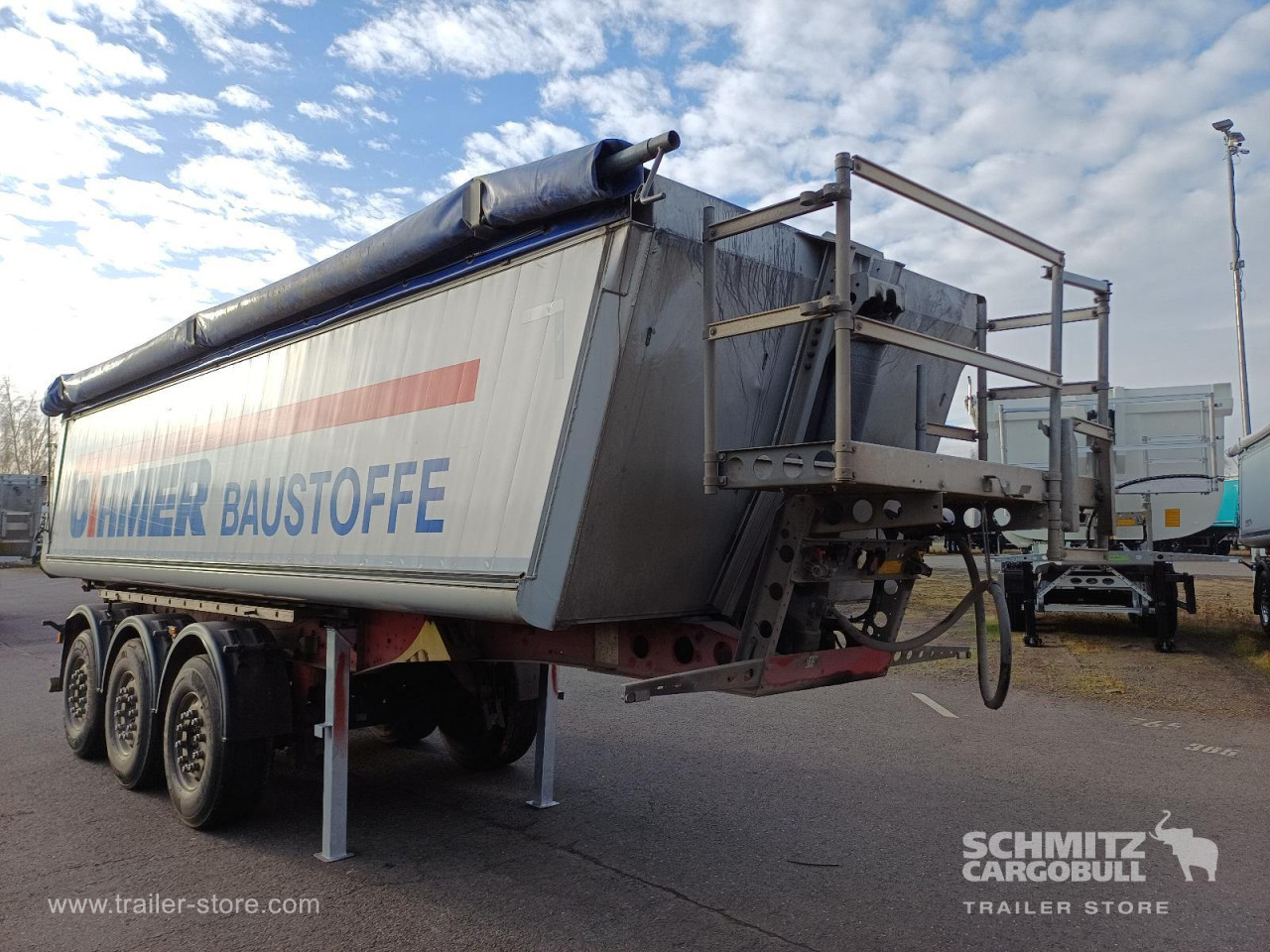 Schmitz Cargobull Kipper Alukastenmulde 27m³ 