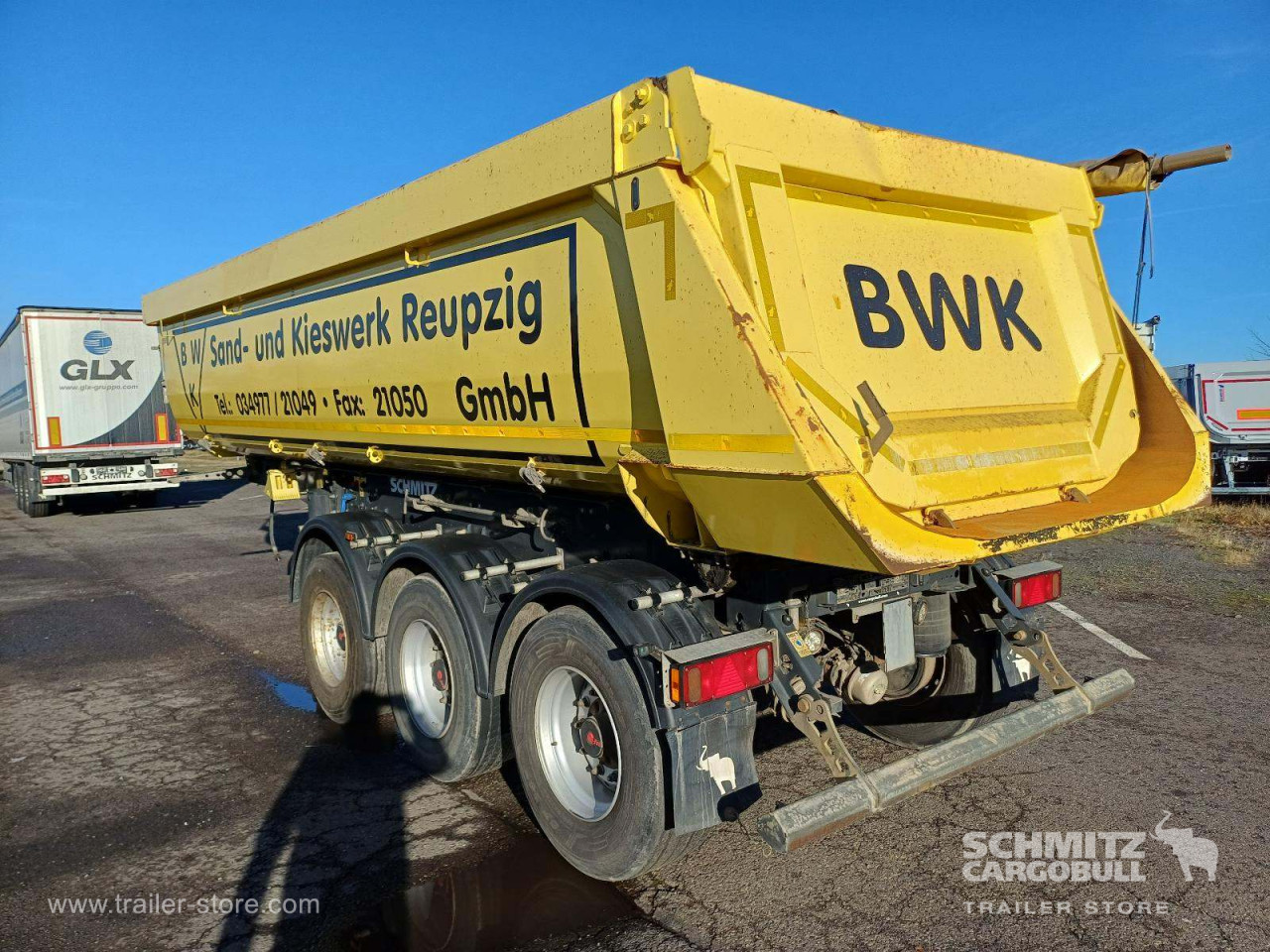 Schmitz Cargobull Kipper Stahlrundmulde 24m³ 