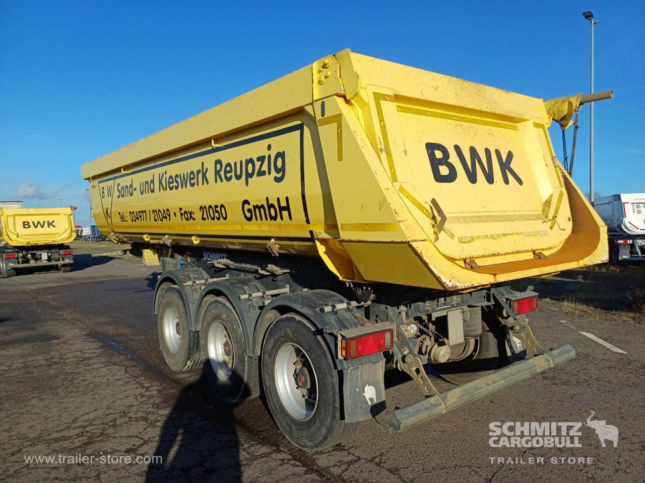 Schmitz Cargobull Kipper Stahlrundmulde 24m³ 