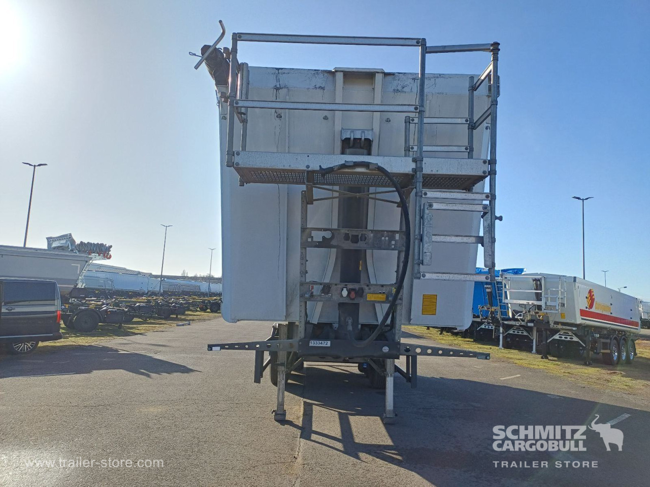 Schmitz Cargobull Kipper Alukastenmulde 52m³ 