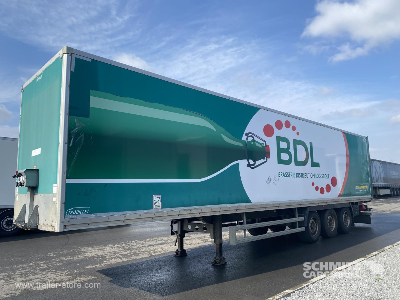 TROUILLET Semitrailer Dryfreight Standard 