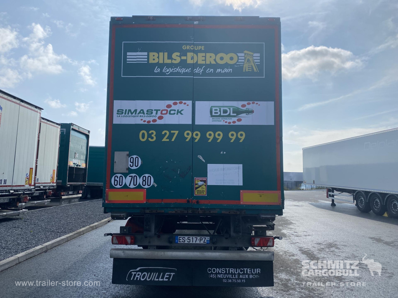 TROUILLET Semitrailer Dryfreight Standard 