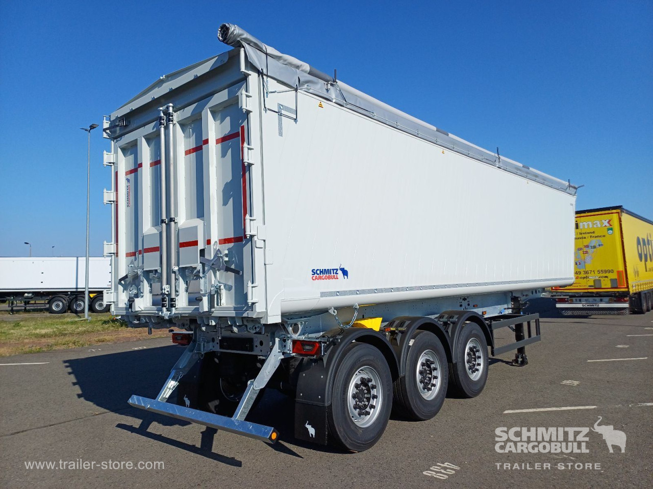 Schmitz Cargobull Kipper Alukastenmulde 52m³ 