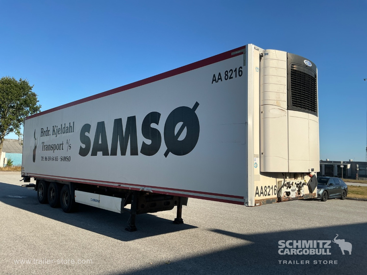 Krone Reefer Standard Double deck Taillift 