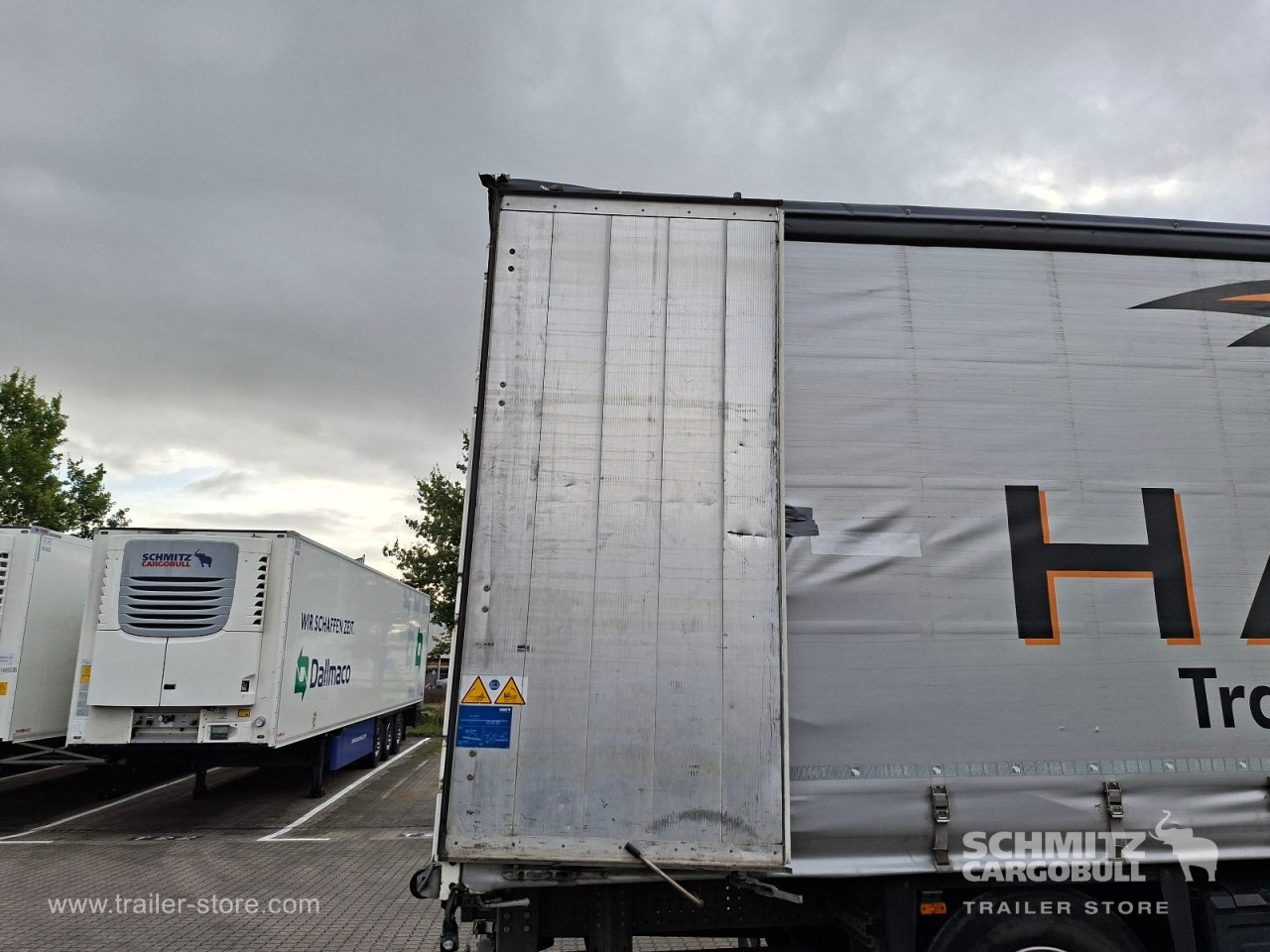 Schmitz Cargobull Curtainsider Standard Staplerhalterung 