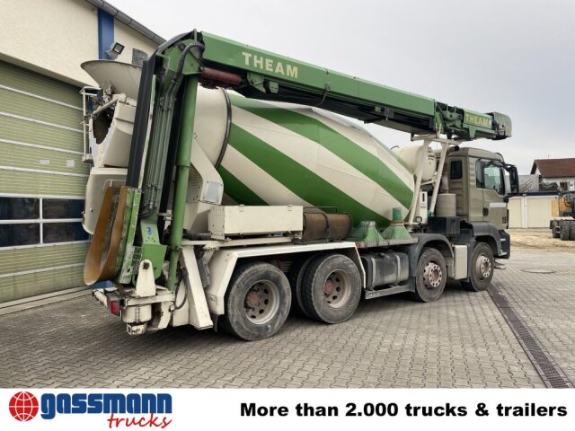 MAN TGS 35.440 8x4 BB, Betonmischer Stetter 9m³, 