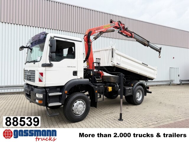 MAN TGM 18.240 4x4 BB mit Kran Palfinger PK9501 