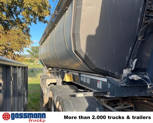 Schwarzmüller K-Serie, Thermo-Stahlmulde ca. 25m³, Liftachse, 