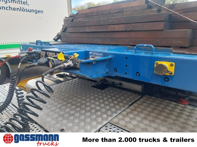 Fliegl SDS 420 T, letzte Achse Nachlaufgelenkt, Verbr. 