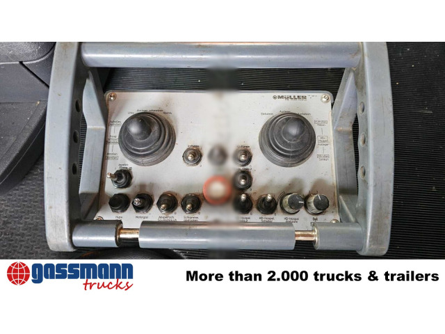 Scania G 320 4x2, Müller Vacumaster ca. 5,5m³, Funk 