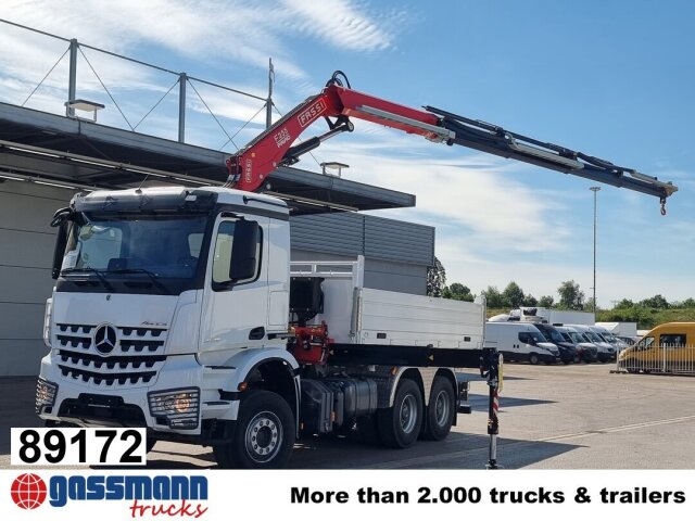 Mercedes Benz Arocs 3348 K 6x4, Kran Fassi F255A.2.24, 