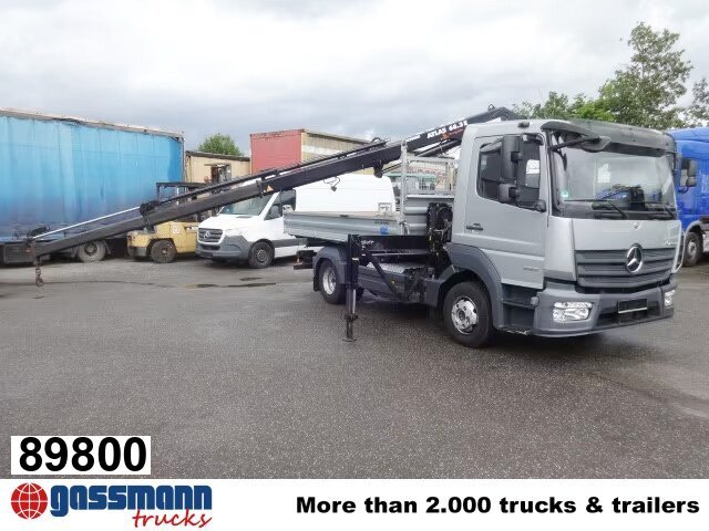 Mercedes Benz Atego 823 K 4x2, Kran Atlas 66.3E A2L, Funk 