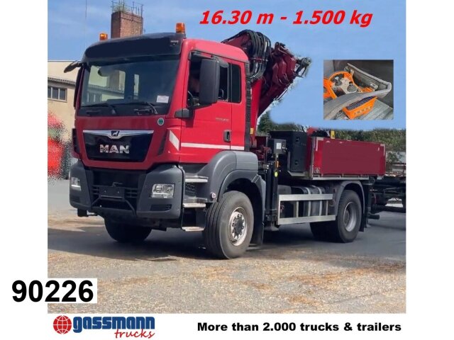 MAN TGS 18.420 4x4 BB, MKG HLK 341-6 Kran Funk 