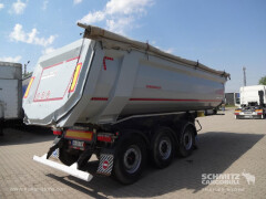 SCHWARZMUELLER Tipper Steel half pipe body 25m³ 