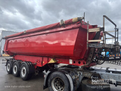 Schmitz Cargobull Tipper Steel half pipe body 25m³ 