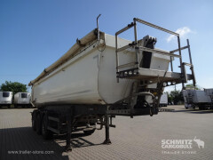 Schmitz Cargobull Tipper Steel half pipe body 28m³ 