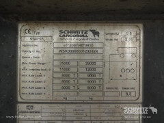 Schmitz Cargobull Tipper Steel half pipe body 28m³ 