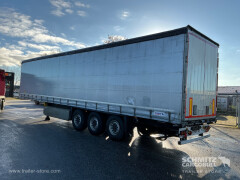 Schmitz Cargobull Curtainsider Standard , Folding wall right 