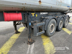 Schmitz Cargobull Semitrailer Tipper Steel half pipe body 30m³ 