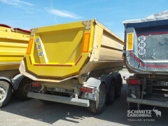 MENCI Semitrailer Tipper Steel half pipe body 