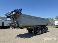 Schmitz Cargobull Tipper Steel half pipe body 25m³ 